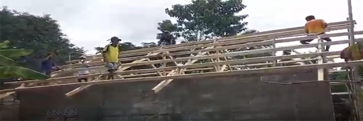 Bedah RTLH : Keluarga Korinus Ita-Capaian Pekerjaan 75 persen