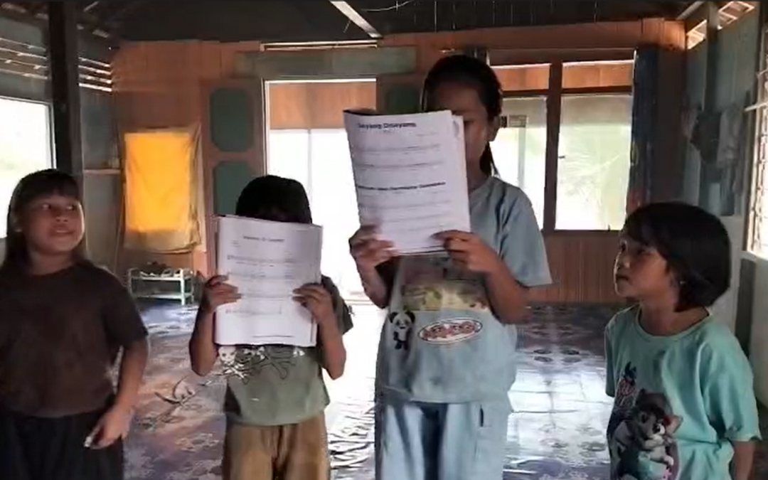 SENYUM TULUS ANAK SEKOLAH MINGGU TUMBANG MANANGEI DI KEBAKTIAN PERSEKUTUAN YDKI